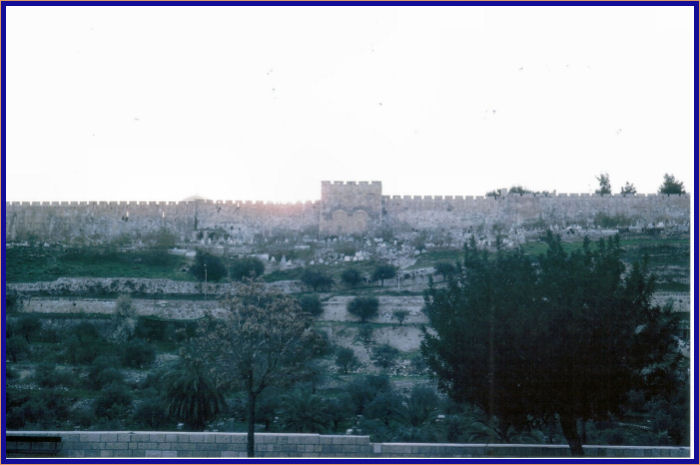 Golden Gate from Gethsemane